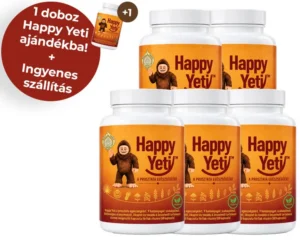 Happy Yeti 5+1 doboz prosztata étrend-kiegészítő ingyen szállítással
