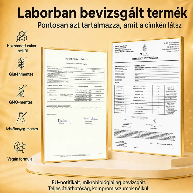 Happy Yeti - Laborban vizsgált prosztata étrend-kiegészítő