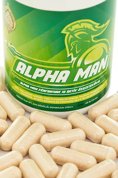 Alpha Man férfierő növelő, energizáló és immunerősítő készítmény