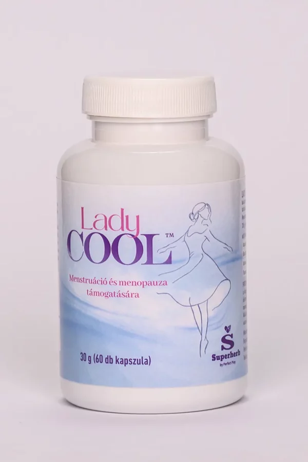 Lady Cool kapszula: menopauzával és menstruációval járó tünetek enyhítésére.