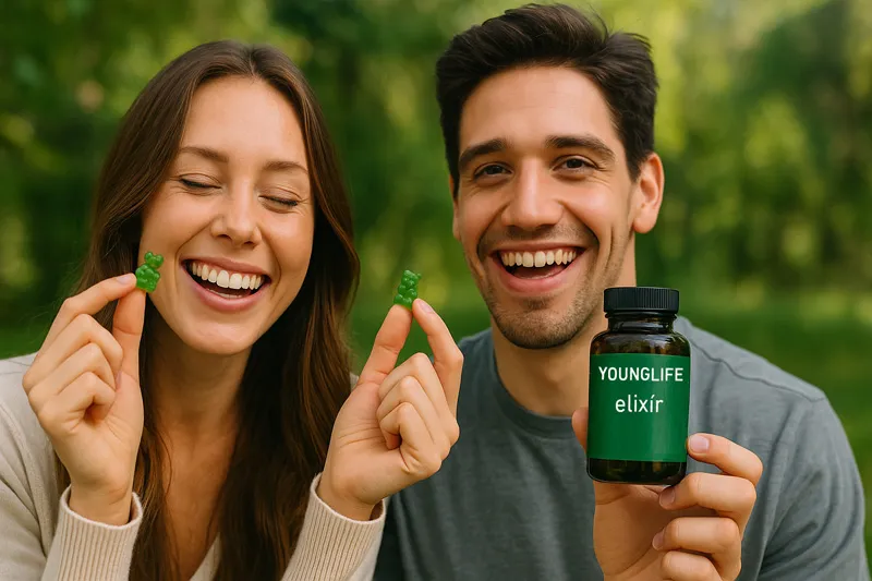 YoungLife elixír: az öregedés hatásainak csökkentésére ajánljuk
