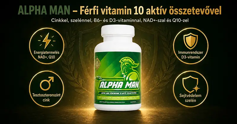 Alpha Man előnyei